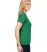 NW3201 A4 Women's Cooling Performance Crew T-Shirt FOREST GREEN side view