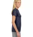 NW3201 A4 Women's Cooling Performance Crew T-Shirt NAVY side view
