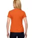 NW3201 A4 Women's Cooling Performance Crew T-Shirt ATHLETIC ORANGE back view