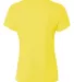 NW3201 A4 Women's Cooling Performance Crew T-Shirt SAFETY YELLOW back view