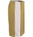 NW5284 A4 Ladies Reversible Moisture Management 8" VEGAS GOLD/ WHT side view