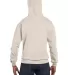Champion S700 Logo 50/50 Pullover Hoodie in Sand back view