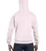 Champion S700 Logo 50/50 Pullover Hoodie in Body blush back view