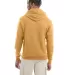 Champion S700 Logo 50/50 Pullover Hoodie in Gold glint back view