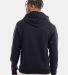 Champion S700 Logo 50/50 Pullover Hoodie in Navy back view