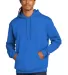 Champion S700 Logo 50/50 Pullover Hoodie in Royal blue front view