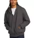 S800 Champion Adult Eco in Charcoal heather front view