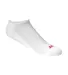 S8001 A4 Performance No-Show Socks WHITE front view