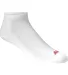 S8002 A4 Performance Low Cut Socks WHITE front view