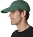 SB101 Adams Cotton Twill Pigment-Dyed Sunbuster Ca in Forest green side view