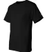 T425 Champion Adult Short-Sleeve T-Shirt T525C in Black side view
