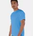 T425 Champion Adult Short-Sleeve T-Shirt T525C in Light blue side view