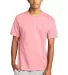 T425 Champion Adult Short-Sleeve T-Shirt T525C in Pink candy front view