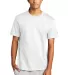 T425 Champion Adult Short-Sleeve T-Shirt T525C in White front view