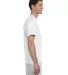 T425 Champion Adult Short-Sleeve T-Shirt T525C in White side view