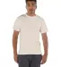 T425 Champion Adult Short-Sleeve T-Shirt T525C in Sand front view