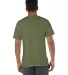 T425 Champion Adult Short-Sleeve T-Shirt T525C in Fresh olive back view