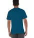 T425 Champion Adult Short-Sleeve T-Shirt T525C in Late night blue back view
