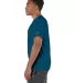 T425 Champion Adult Short-Sleeve T-Shirt T525C in Late night blue side view