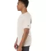 T425 Champion Adult Short-Sleeve T-Shirt T525C in Oatmeal heather side view