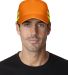 TR102 Adams Trucker Reflector High-Visibility Cons in Orange front view