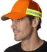 TR102 Adams Trucker Reflector High-Visibility Cons in Orange side view