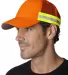 TR102 Adams Trucker Reflector High-Visibility Cons ORANGE side view