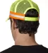 TR102 Adams Trucker Reflector High-Visibility Cons YELLOW back view