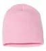 Y1500 Yupoong Heavyweight Knit Cap in Baby pink back view