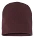 Y1500 Yupoong Heavyweight Knit Cap in Brown back view