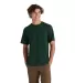 DELTA APPAREL 116535 ADULT S/S TEE in Forest front view