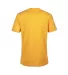 DELTA APPAREL 116535 ADULT S/S TEE in Gold back view