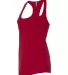 Next Level 6933 The Terry Racerback Tank RED side view