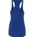 Next Level 6933 The Terry Racerback Tank ROYAL back view