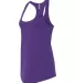 Next Level 6933 The Terry Racerback Tank PURPLE RUSH side view