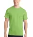 PC150 Port & Company Essential Ring Spun Cotton T- Lime front view