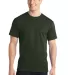PC150 Port & Company Essential Ring Spun Cotton T- Olive front view