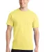 PC150 Port & Company Essential Ring Spun Cotton T- Yellow front view