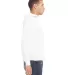 BELLA+CANVAS 3719 Unisex Cotton/Polyester Pullover in White side view