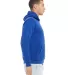 BELLA+CANVAS 3719 Unisex Cotton/Polyester Pullover in True royal side view