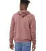 BELLA+CANVAS 3719 Unisex Cotton/Polyester Pullover in Mauve back view