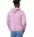 BELLA+CANVAS 3719 Unisex Cotton/Polyester Pullover in Lilac back view