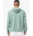 BELLA+CANVAS 3719 Unisex Cotton/Polyester Pullover in Dusty blue back view