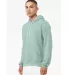 BELLA+CANVAS 3719 Unisex Cotton/Polyester Pullover in Dusty blue side view