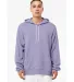 BELLA+CANVAS 3719 Unisex Cotton/Polyester Pullover in Dark lavender front view