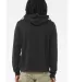 BELLA+CANVAS 3719 Unisex Cotton/Polyester Pullover in Vintage black back view