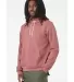 BELLA+CANVAS 3719 Unisex Cotton/Polyester Pullover in Heather mauve side view
