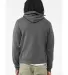 BELLA+CANVAS 3719 Unisex Cotton/Polyester Pullover in Asphalt back view