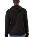 BELLA+CANVAS 3719 Unisex Cotton/Polyester Pullover in Dtg black back view