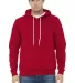 BELLA+CANVAS 3719 Unisex Cotton/Polyester Pullover in Red front view